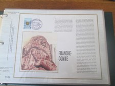 album CEF de 1977   les premiers feuillets sur soie numéro 207 à 254