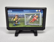 GRANDE TELEVISION NOIRE PLAYMOBIL