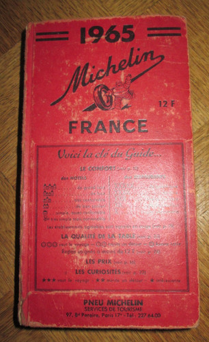 Guide rouge michelin - guide,