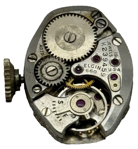 Mouvement montre elgin 660 - mouvement,