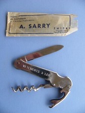 Ancien couteau A. Sarry Thiers