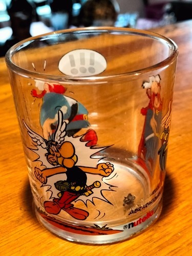 Verre nutella 1995 asterix - verre,