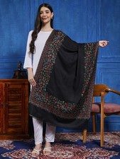 Chèche Pashmina Femme Noir