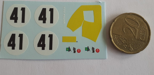 Decalcomanie decals matra - decalcomanie,