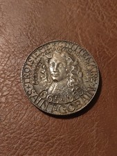 GRANDE MEDAILLE BRONZE TROISIEME CENTENAIRE SAINT - GOBAIN ( 1665 -1965 )