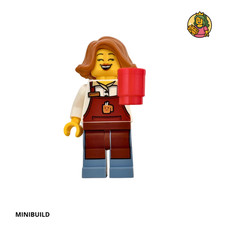 Lego Custom Minifig La barista
