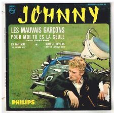 Johnny HALLYDAY    Les mauvais garçons        7'  EP 45 tours VINYLE