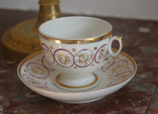 Tasse soucoupe en - et,