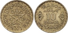 10 Francs Empire Cherifien -