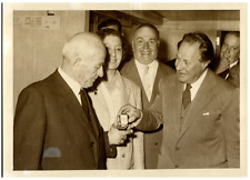 Italia, Bruno Astori e Angelo Boretti di Società "Italia"  Vintage silver print