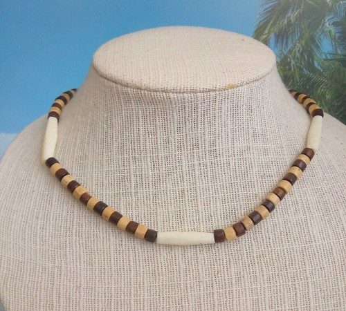 Collier sculpté surf - collier,