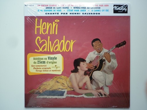 Henri salvador vinyle 25cm - henri, un