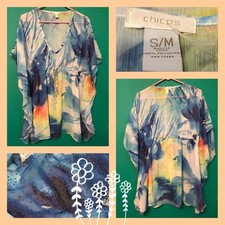 CHICO'S BLOUSE SIZE S/M 