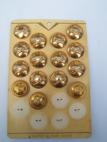 Lot ancien boutons de - ,