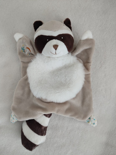 Doudou plat mouchoir léon - doudou,