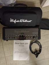 ampli guitare électrique, ampli, hughes and ketter, black spirit, 200w, ampli