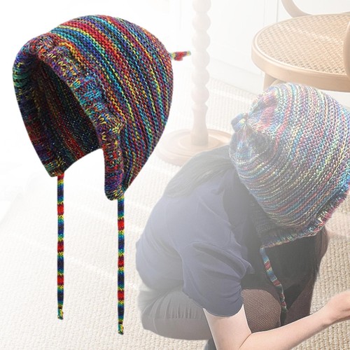 Bonnet tricoté pompon pour - tricoté,