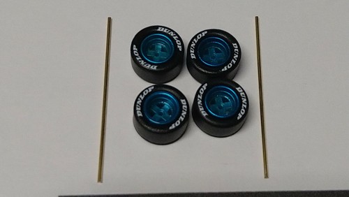 Set jantes dunlop bleu 4 - set,
