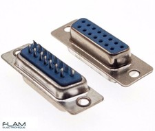 2x Connecteur à souder DB15