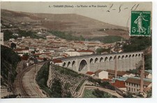 TARARE - Rhone - CPA 69 - Cpa couleur - Le viaduc et vue generale
