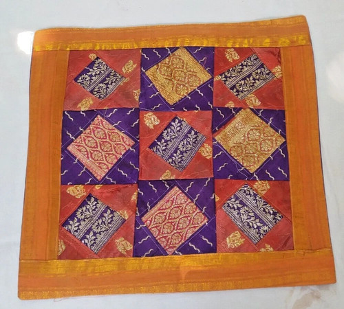 Housse coussin soie - housse,