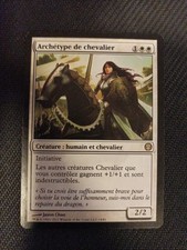 Carte Magic Archetype De Chevalier Duel Decks