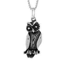 Pendentif / Charme Hibou En