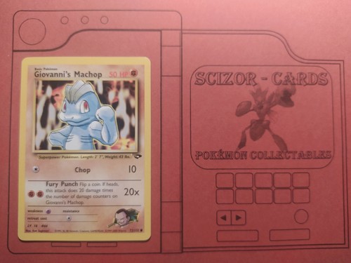 Giovanni machop gym - machop,
