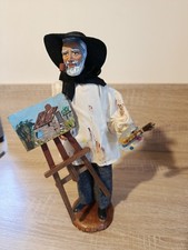 Grand santon terre cuite "le