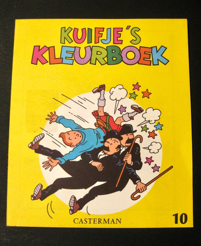 Kuifje kleurboek 10 - kleurboek, n°10