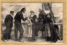 Cpa Bretagne Les Chansons de Botrel - les Loups Garous Type breton tp035