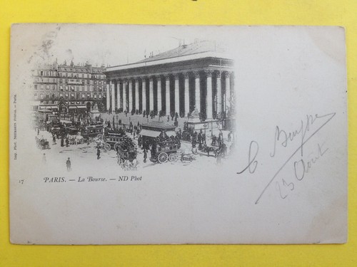 Paris ecrite 1900 - paris,