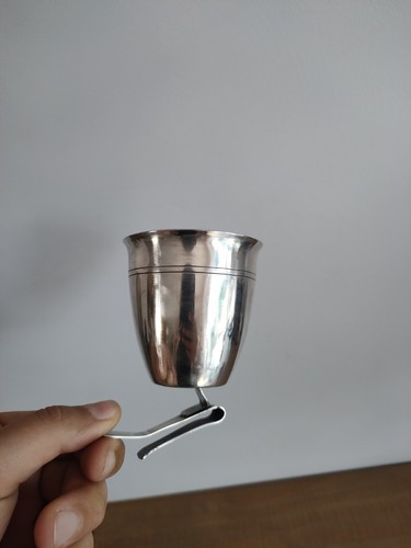 Timbale métal argenté - timbale,