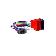 CABLE ISO AUTORADIO ALPINE 16PIN FAISCEAU COMPLET CDA-105Ri CDA-7865R 7876R NEUF