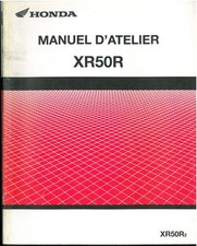 Revue d'Atelier HONDA XR 50 R type AE03 de 2001 à 2004 Manuel Technique Français