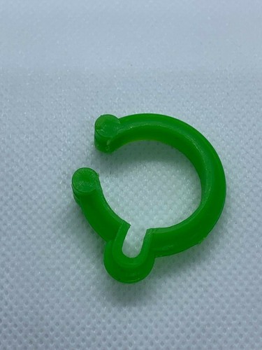 Green antique plastic downtube - antique,