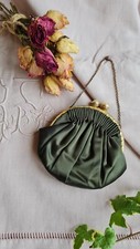 ANCIEN PETIT SAC DE BAL SATIN