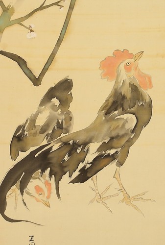 Peinture japonaise rouleau - peinture,