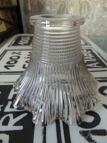 Ancien verre lampe - verre,