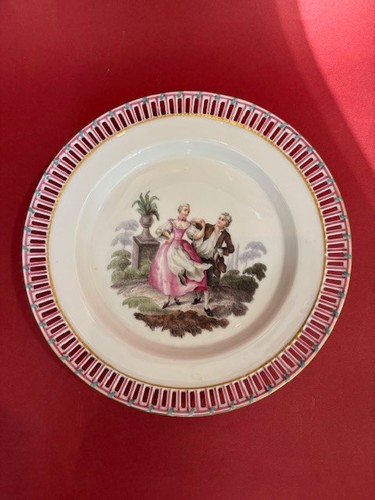 Rare kpm berlin assiette avec - kpm,