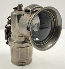 RARE Antique British Made BIRMA CARBIDE BICYCLE LIGHT Vtg Bike Cycle Front Lamp