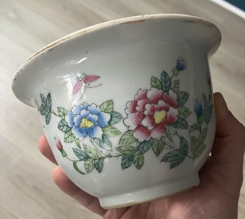 Ancien joli petit cachepot - joli,