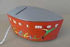 Ancien PRESENTOIR tournant THERMOR "COLIBRI" fer à repasser PLV pub objet dérivé