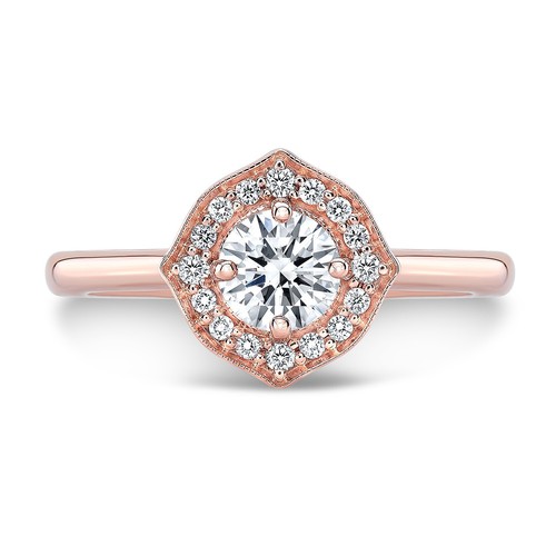Rond diamants pavé - diamants,
