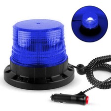 Gyrophare de voiture LED lumière bleue clignotante stroboscopique secours aimant