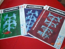 LOT DE 3 ANCIENNES   BROCHURES   PUBLICITAIRES    CHARRUES   FENETMATIC