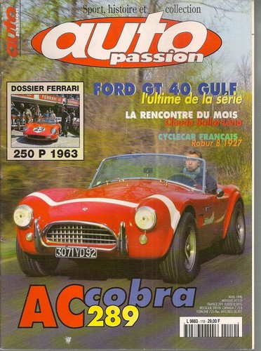 Auto passion 119 cobra - ac,