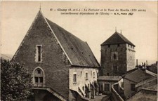 CPA AK CLUNY Le Farinier et la Tour du Moulin (649797)
