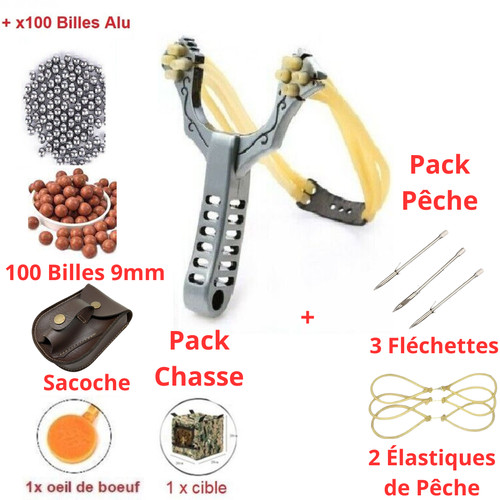 Lance pierre sport alu - alu,