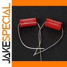 JakeSpecial – Red Metallized Polyester Film Capacitor Set for Audio
